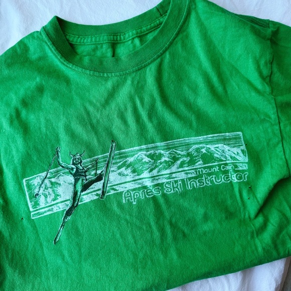 Apres Ski Instructor Unisex T-Shirt - Size Small - Picture 2 of 2